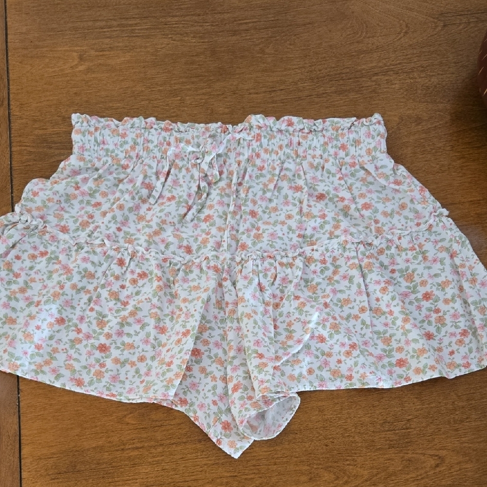 Aéropostale Floral Skort Small